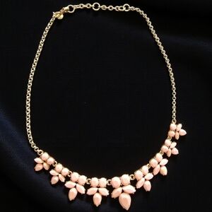 J. Crew Necklace with Pink Accents EUC